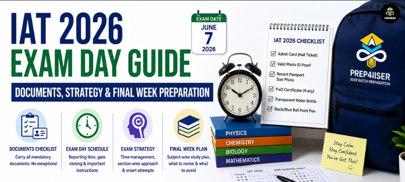 IAT 2026 Exam Day Guide: Documents, Strategy & Final Week Preparation