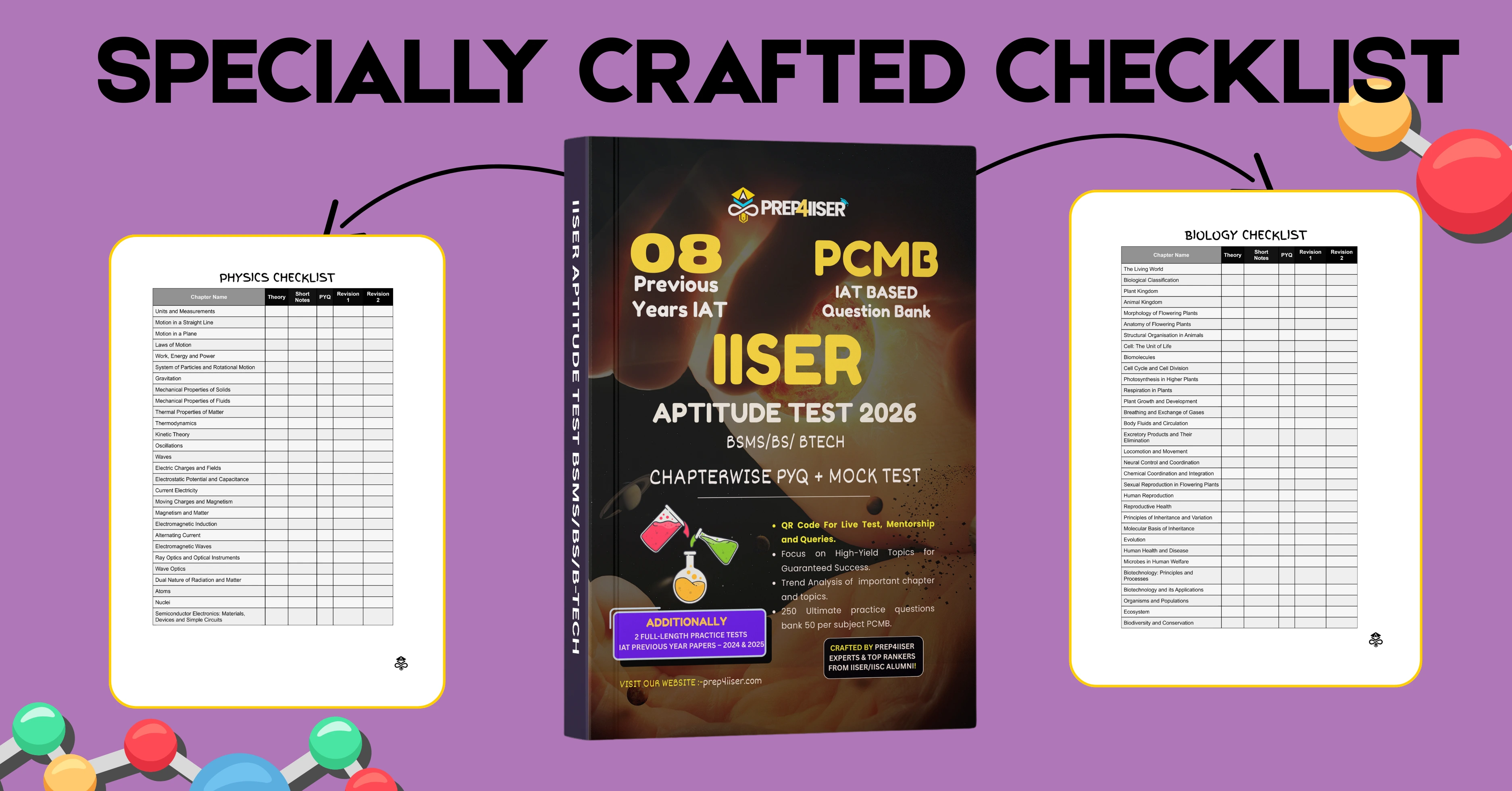 Checklist and Chapter Tracking