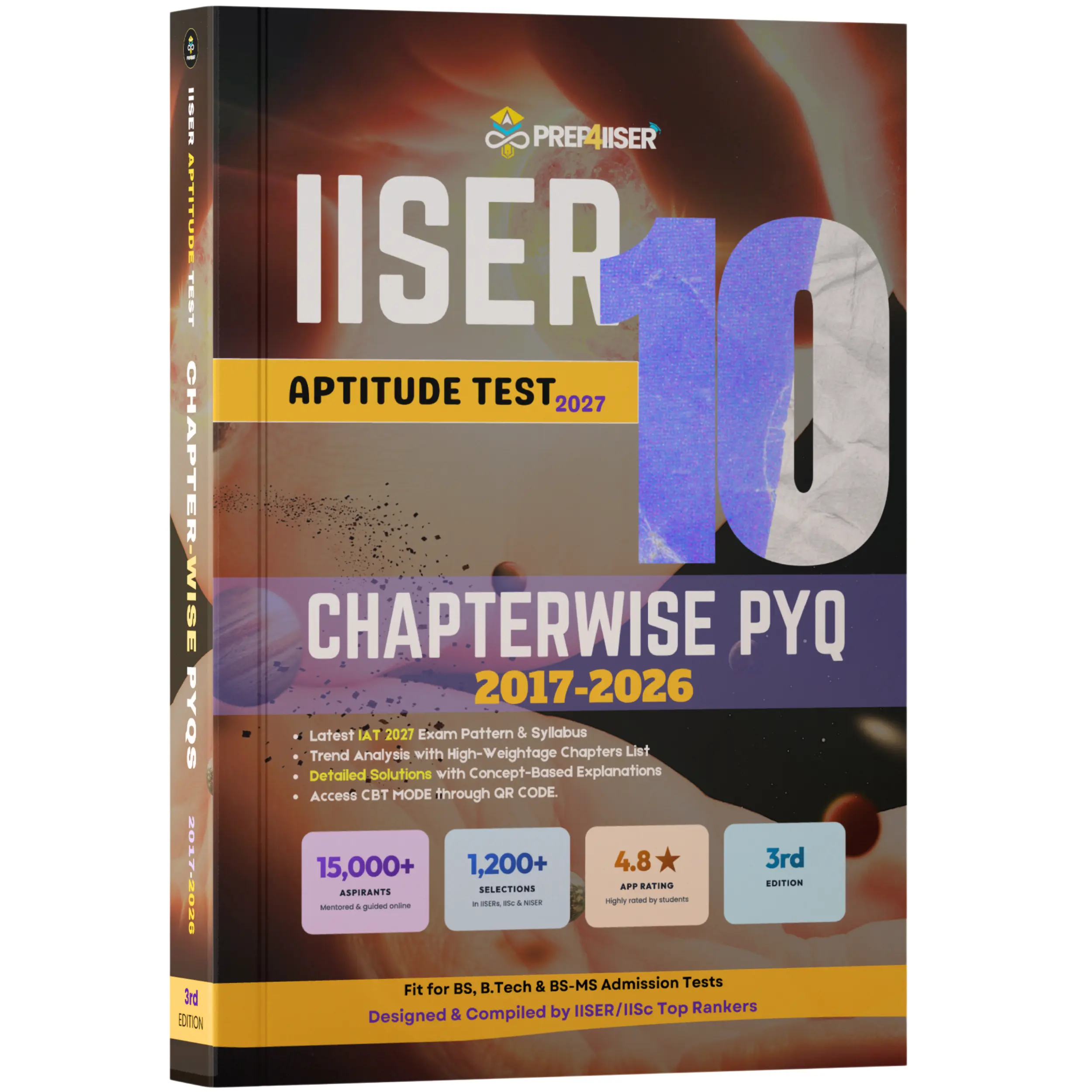 IISER CHAPTERWISE PYQ | QUESTION BANK | MOCK TEST | IN ONE BOOK